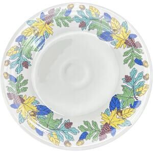 Fiesta FALL FANTASY BLUE 9" Luncheon Plate USA